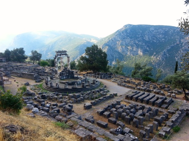 Temple of Athena at Delphi