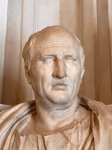 Cicero, bust in the Capituline Museums, Rome (photo by the Author)