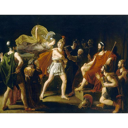 Agamemnon And Achilles In The Book 11